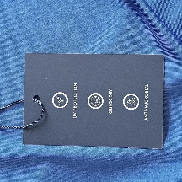 1995- JoS. A. Bank Traveler Tailored Fit Blue Color Size LT NWT - Picture 6 of 8